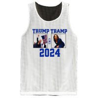 Trump Or The Tramp 2024 Vote For Trump Trump Vance 2024 Mesh Reversible Basketball Jersey Tank