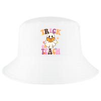 Trick Or Teach Cute Book Ghost Cool Comfort Performance Bucket Hat