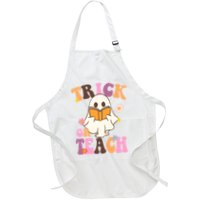 Trick Or Teach Cute Book Ghost Apron