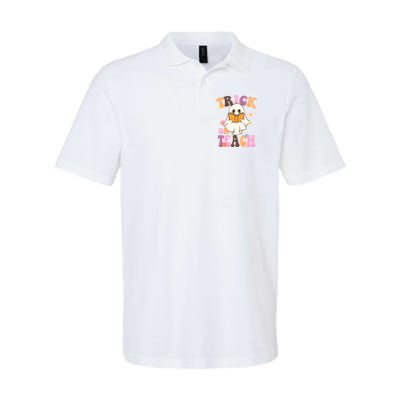 Trick Or Teach Cute Book Ghost Polo