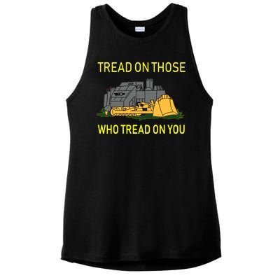 Tread On Those Who Tread On You Ladies PosiCharge Tri-Blend Wicking Tank