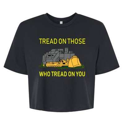 Tread On Those Who Tread On You Bella+Canvas Jersey Crop Tee