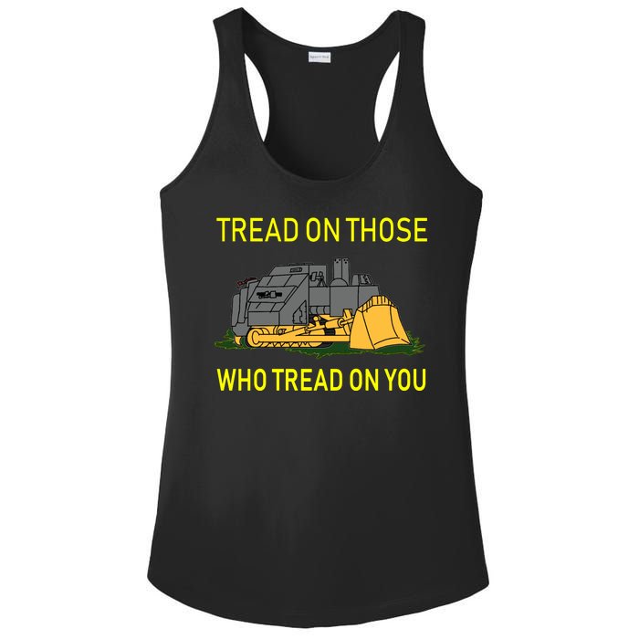 Tread On Those Who Tread On You Ladies PosiCharge Competitor Racerback Tank