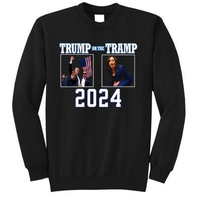 Trump Or The Tramp 2024 Vote For Trump Trump Vance 2024 Sweatshirt