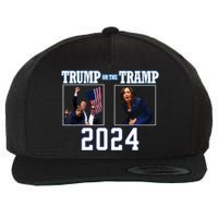 Trump Or The Tramp 2024 Vote For Trump Trump Vance 2024 Wool Snapback Cap