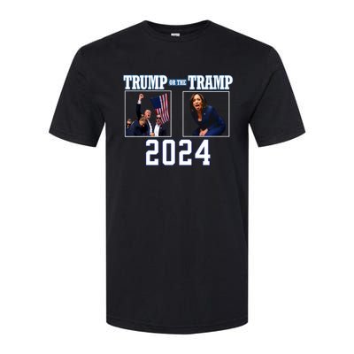 Trump Or The Tramp 2024 Vote For Trump Trump Vance 2024 Softstyle® CVC T-Shirt