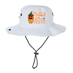 Trick Or Teeth Funny Dentist Halloween Dental Squad Gift Legacy Cool Fit Booney Bucket Hat