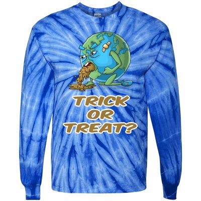 Trick Or Treat? Meaningful Gift Tie-Dye Long Sleeve Shirt