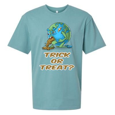 Trick Or Treat? Meaningful Gift Sueded Cloud Jersey T-Shirt