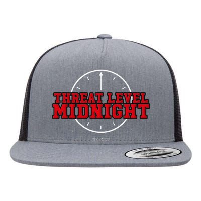 The Office Threat Level Midnight Michael Scott Flat Bill Trucker Hat