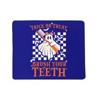 Trick Or Treat Brush Your Teeth Dentist Halloween Costume Funny Gift Mousepad