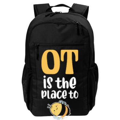 Therapist Occupational Therapy Ot Is The Pleace To Bee Daily Commute Backpack