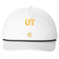 Therapist Occupational Therapy Ot Is The Pleace To Bee Snapback Five-Panel Rope Hat