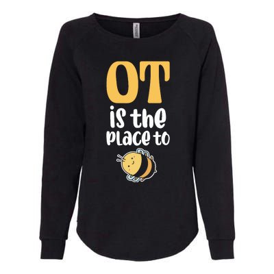 Therapist Occupational Therapy Ot Is The Pleace To Bee Womens California Wash Sweatshirt