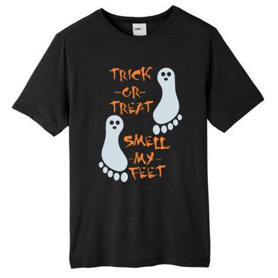 Trick Or Treat Smell My Feet Funny Halloween Tall Fusion ChromaSoft Performance T-Shirt