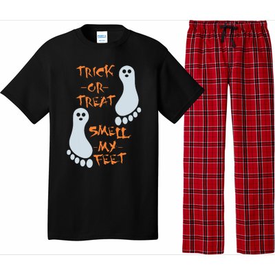 Trick Or Treat Smell My Feet Funny Halloween Pajama Set