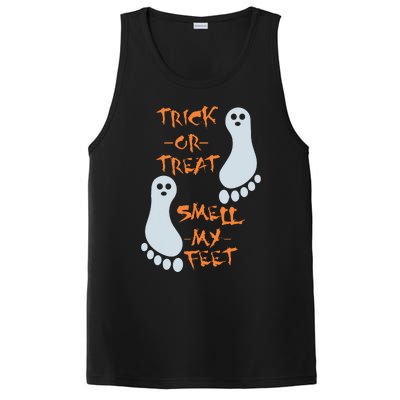 Trick Or Treat Smell My Feet Funny Halloween PosiCharge Competitor Tank