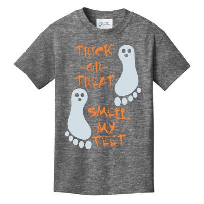 Trick Or Treat Smell My Feet Funny Halloween Kids T-Shirt