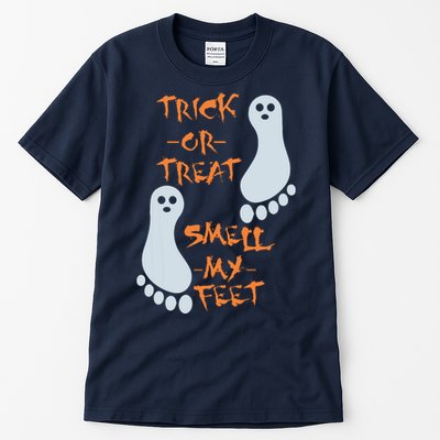 Trick Or Treat Smell My Feet Funny Halloween Tall T-Shirt