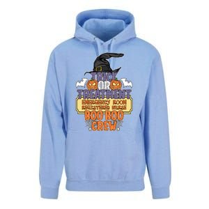 Trick Or Treatt Emergency Room Boo Boo Crew Halloween Gift Unisex Surf Hoodie