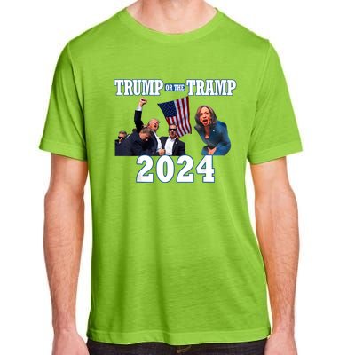 Trump Or The Tramp 2024 Vote For Trump Trump Vance 2024 Adult ChromaSoft Performance T-Shirt