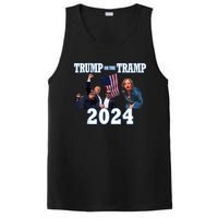 Trump Or The Tramp 2024 Vote For Trump Trump Vance 2024 PosiCharge Competitor Tank