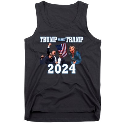 Trump Or The Tramp 2024 Vote For Trump Trump Vance 2024 Tank Top