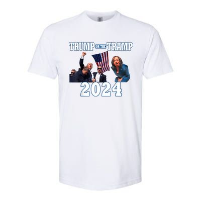 Trump Or The Tramp 2024 Vote For Trump Trump Vance 2024 Softstyle CVC T-Shirt