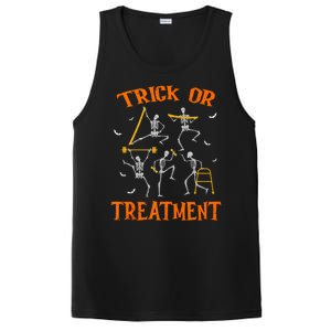 Trick Or Treatment Pt Physical Therapy Therapist Halloween PosiCharge Competitor Tank