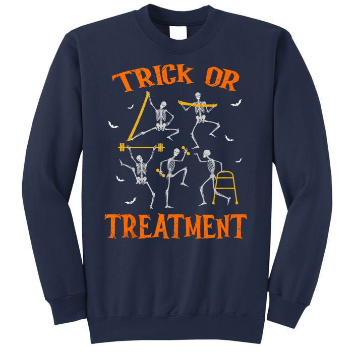 Trick Or Treatment Pt Physical Therapy Therapist Halloween Sweatshirt