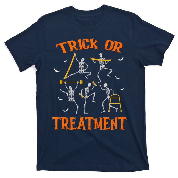 Trick Or Treatment Pt Physical Therapy Therapist Halloween T-Shirt