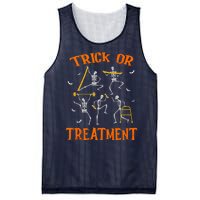 Trick Or Treatment Pt Physical Therapy Therapist Halloween Mesh Reversible Basketball Jersey Tank