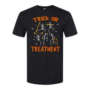 Trick Or Treatment Pt Physical Therapy Therapist Halloween Softstyle CVC T-Shirt