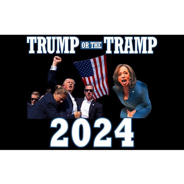 Trump Or The Tramp 2024 Vote For Trump Trump Vance 2024 Bumper Sticker