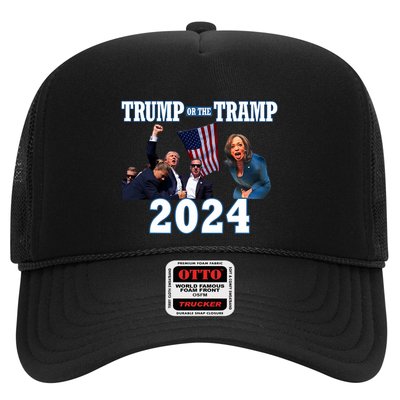 Trump Or The Tramp 2024 Vote For Trump Trump Vance 2024 Trucker Hat