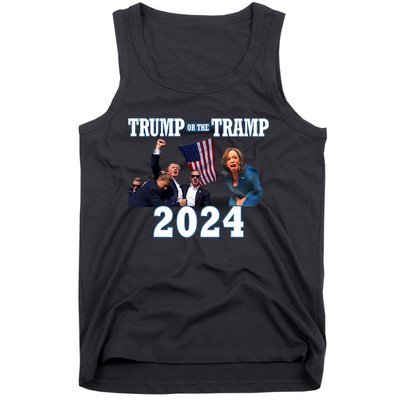 Trump Or The Tramp 2024 Vote For Trump Trump Vance 2024 Tank Top