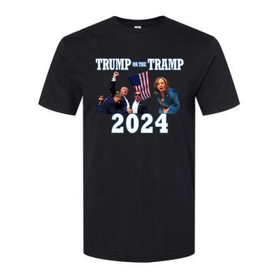 Trump Or The Tramp 2024 Vote For Trump Trump Vance 2024 Softstyle CVC T-Shirt