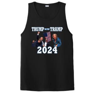 Trump Or The Tramp 2024 Vote For Trump Trump Vance 2024 PosiCharge Competitor Tank