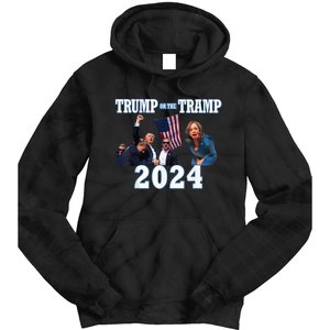 Trump Or The Tramp 2024 Vote For Trump Trump Vance 2024 Tie Dye Hoodie