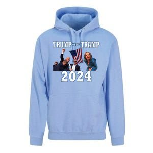 Trump Or The Tramp 2024 Vote For Trump Trump Vance 2024 Unisex Surf Hoodie