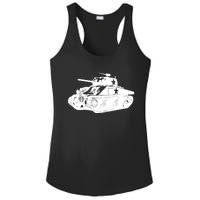 Tanks On Tanks Summer Tankception White Ladies PosiCharge Competitor Racerback Tank