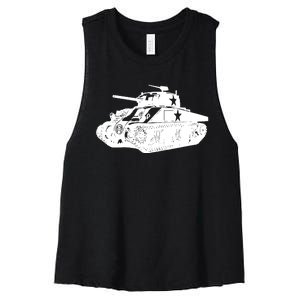 Tanks On Tanks Summer Tankception White Women's Racerback Cropped Tank