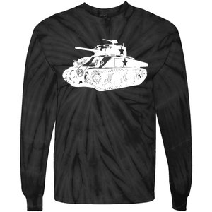 Tanks On Tanks Summer Tankception White Tie-Dye Long Sleeve Shirt