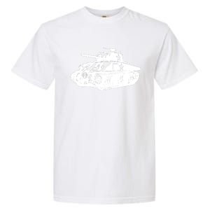 Tanks On Tanks Summer Tankception White Garment-Dyed Heavyweight T-Shirt