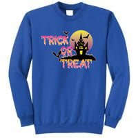 Trick Or Treat Funny Horror House Halloween Party Costume Gift Sweatshirt