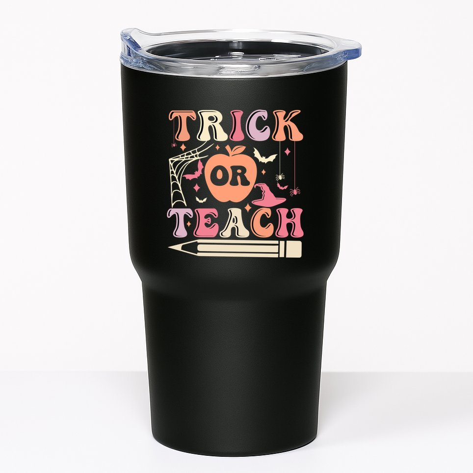 Trick Or Teach Funny Teacher Halloween Tumbler