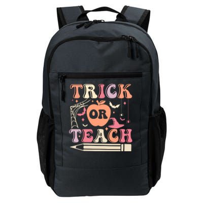 Trick Or Teach Funny Teacher Halloween Daily Commute Backpack