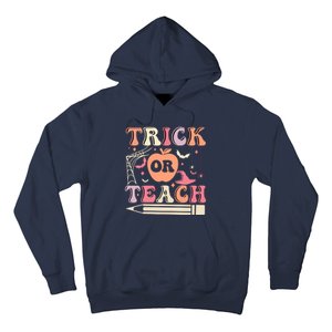 Trick Or Teach Funny Teacher Halloween Hoodie