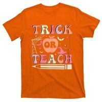 Trick Or Teach Funny Teacher Halloween T-Shirt