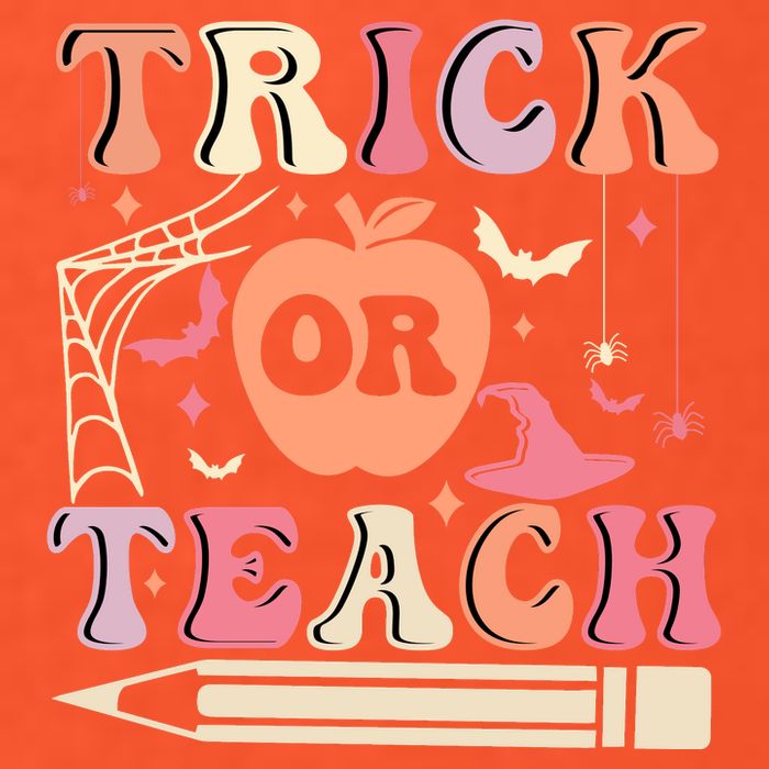 Trick Or Teach Funny Teacher Halloween Button